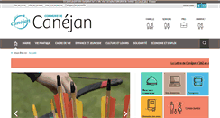 Desktop Screenshot of canejan.fr