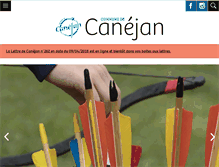 Tablet Screenshot of canejan.fr